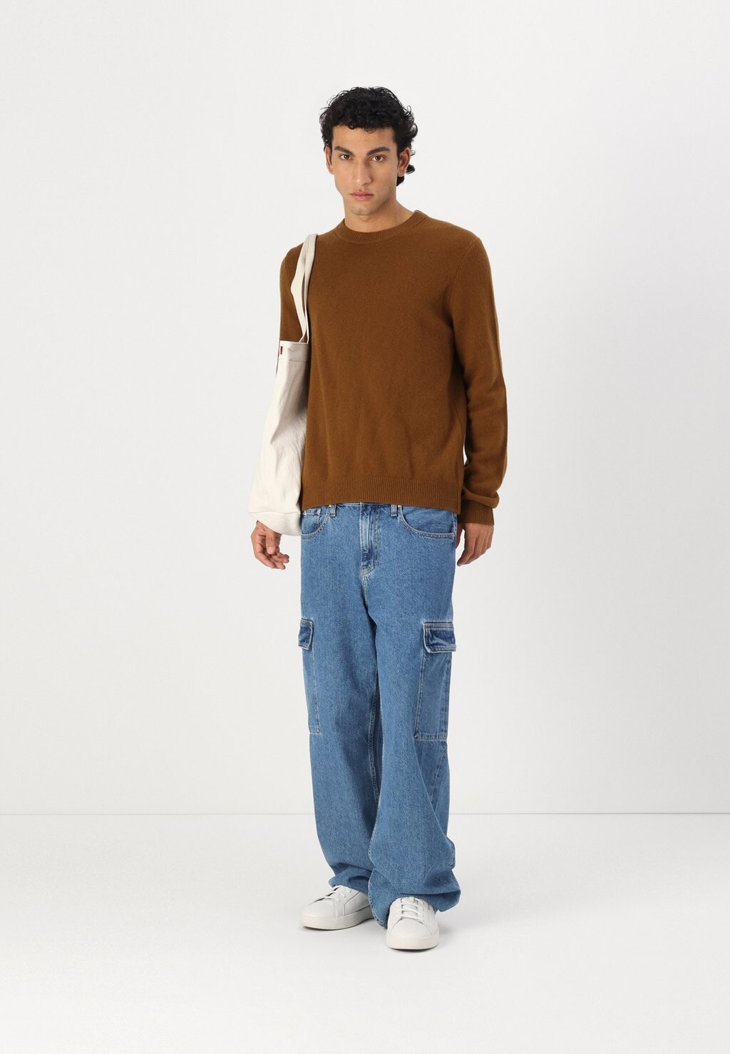 

Джемпер ISAK SWEATER Samsøe Samsøe, коричневый