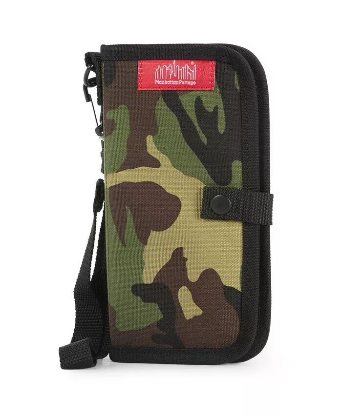

Континентальный кошелек Manhattan Portage, зеленый