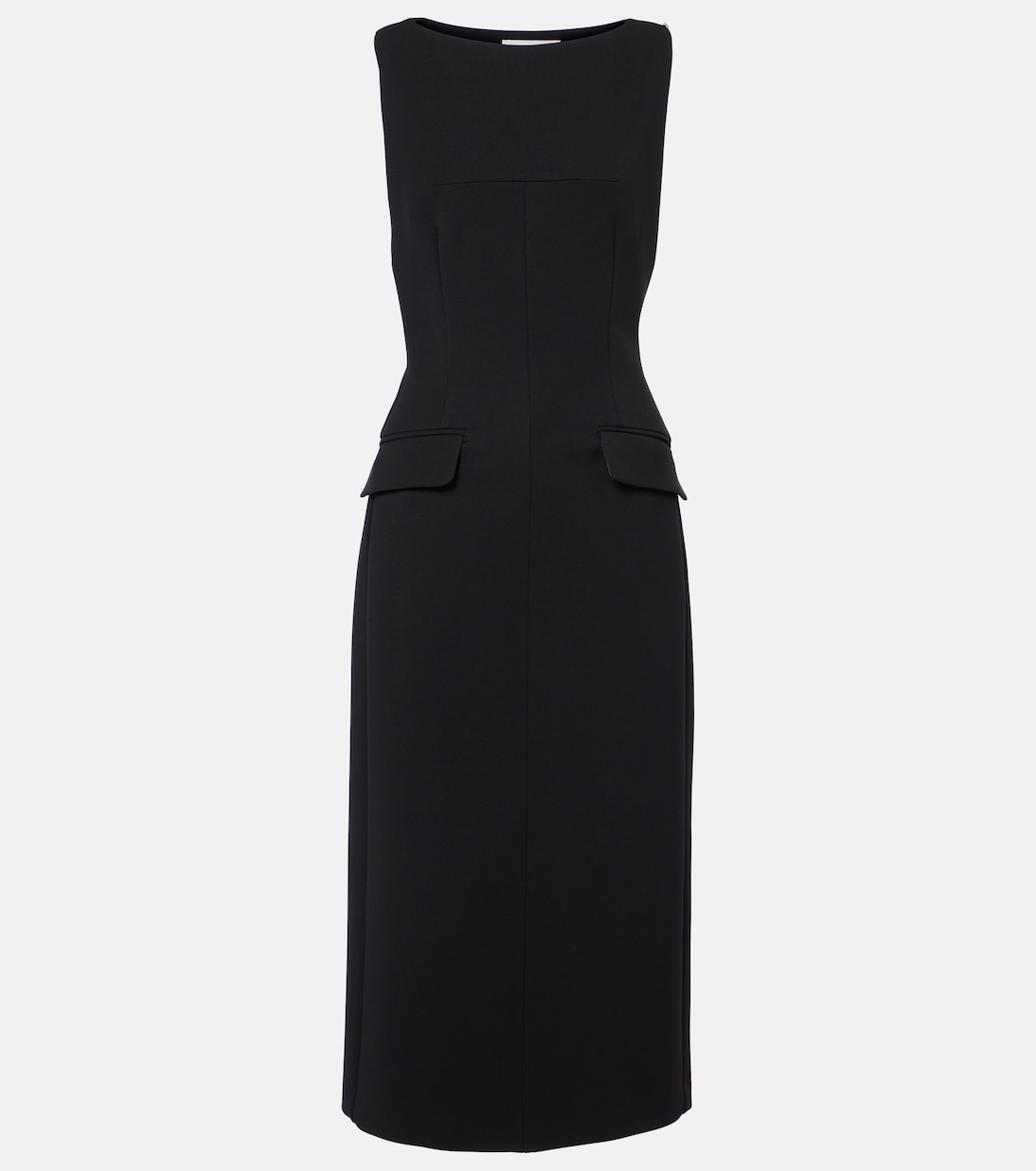 

Платье миди Рута Sportmax, Nero