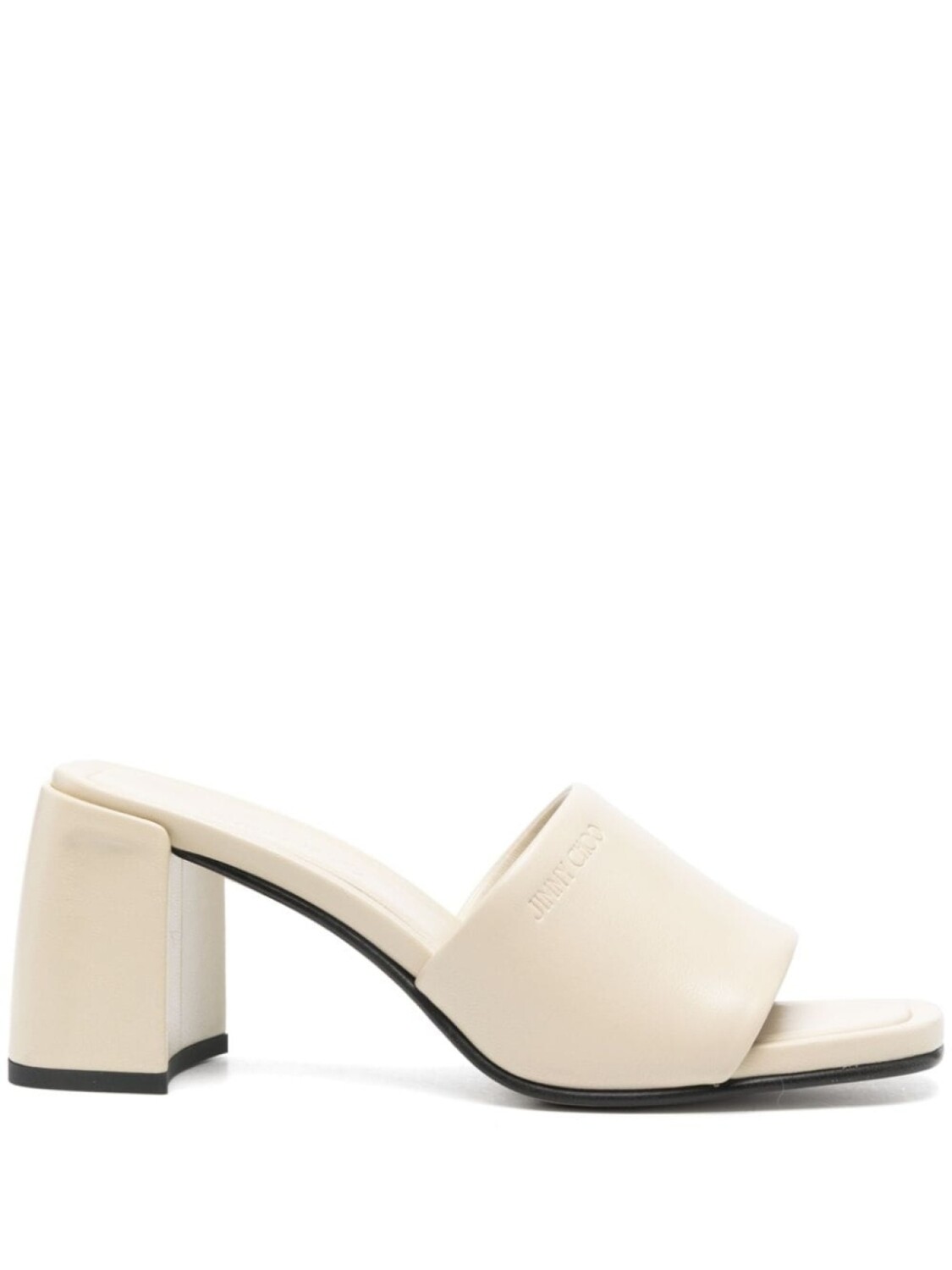 

Jimmy Choo мюли Lena 70мм, нейтральный цвет
