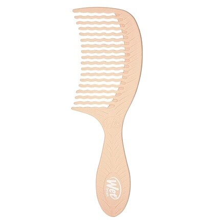 

Расческа Wetbrush Go Green Treatment с широким зубом и волнистым дизайном с кокосовым маслом на растительной основе, Wet Brush