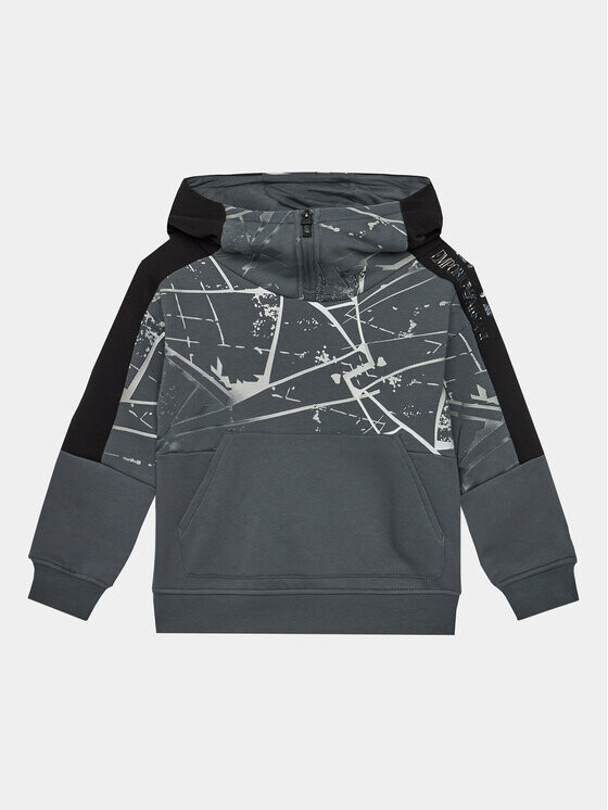 

Толстовка обычного кроя Ea7 Emporio Armani, серый