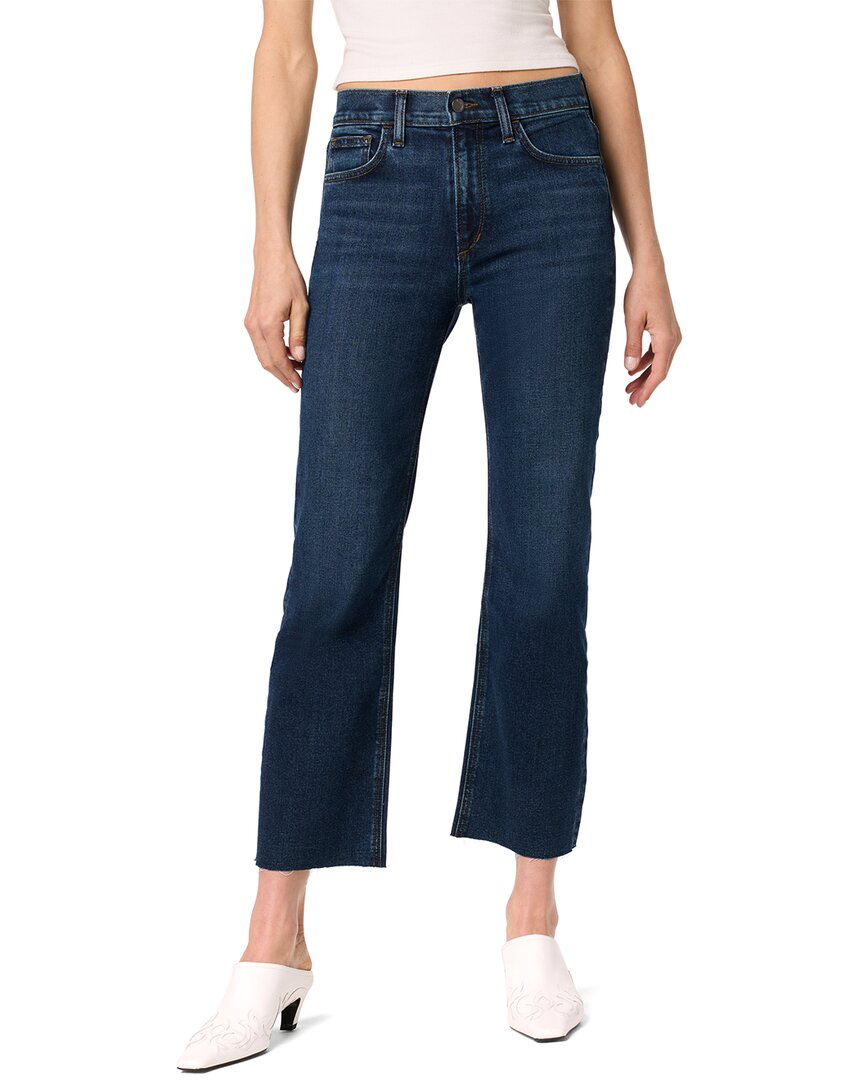 

Джинсы JOE'S с высокой посадкой, укороченные джинсы Lindy Crop Bootcut JOE'S Jeans, синий