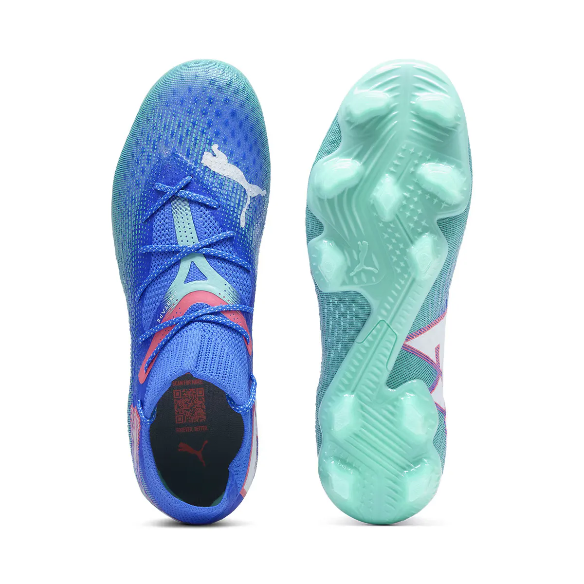 Мужские футбольные бутсы Ultra 5 Ultimate FG Puma - FUTURE 7, синий — фото 3