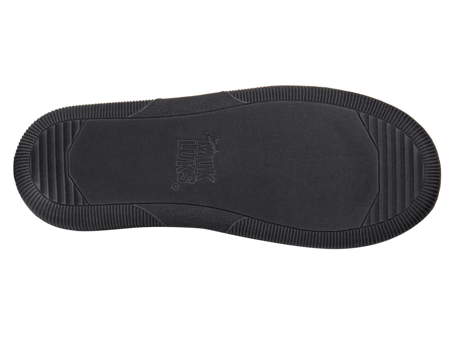 Тапочки MUK LUKS Corduroy Clog Slipper - Men's, черный — фото 3
