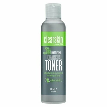 

Матирующий тоник для лица Clearskin с активированным углем 100 мл, Avon