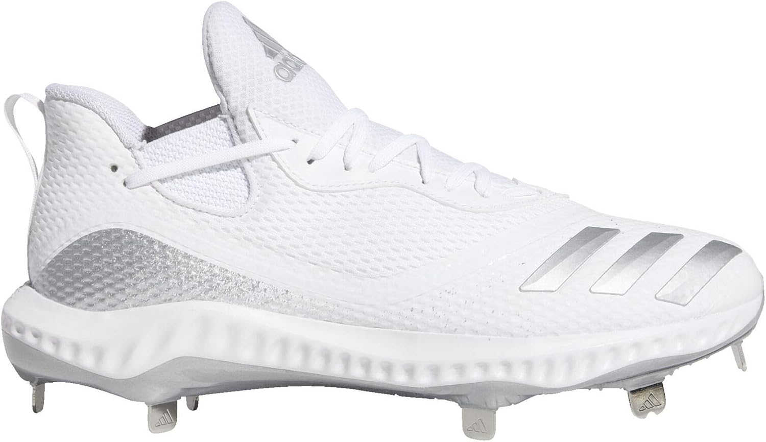 Мужские бейсбольные бутсы adidas Icon V Bounce, белый — фото 2