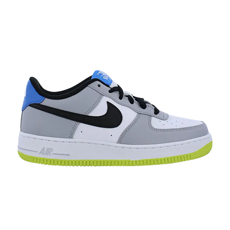 

Кроссовки Nike Air Force 1 GS 'Grey Volt', серый