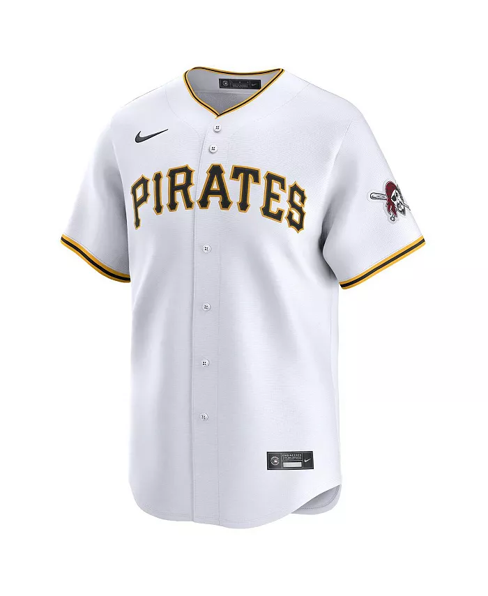 Мужская белая домашняя лимитированная футболка Pittsburgh Pirates Nike — фото 3