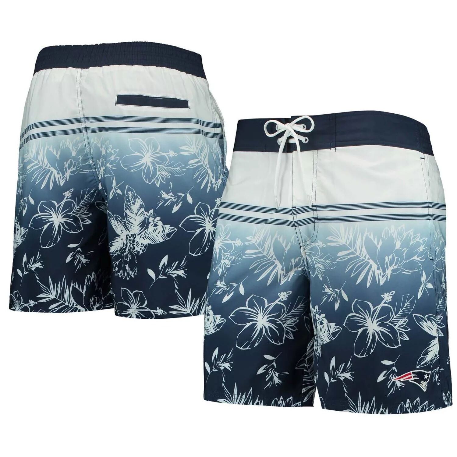 

Мужские спортивные шорты Carl Banks Navy New England Patriots Island Volley Swim Shorts G-III