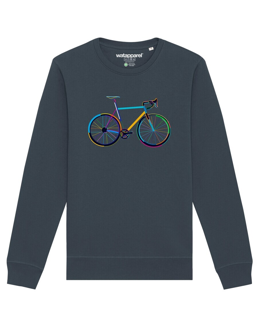 

Свитер Watapparel Sweatshirt Fahrrad by night, антрацит