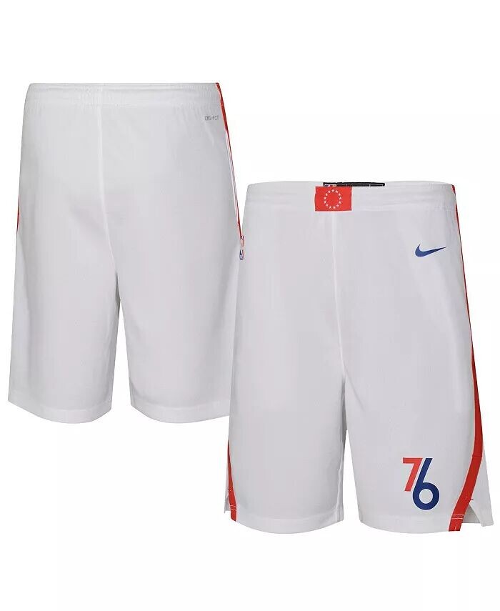 

Белые шорты Big Boys Philadelphia 76Ers 2022/23 City Edition Swingman Jordan