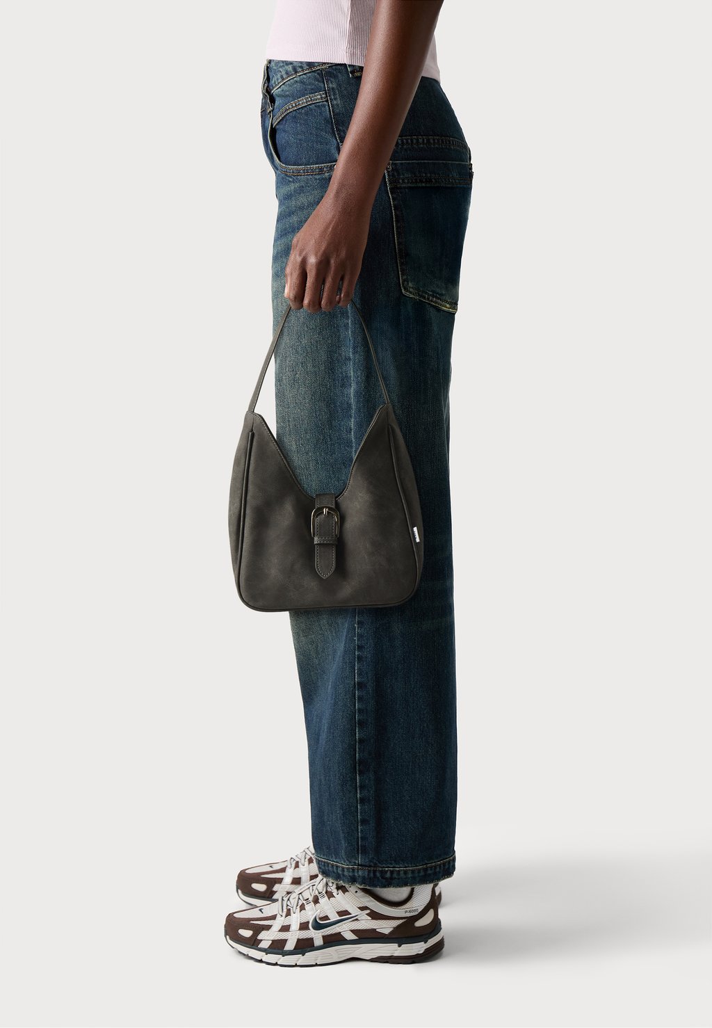 

Сумка WASHED BUCKLE BAG JJXX, серый