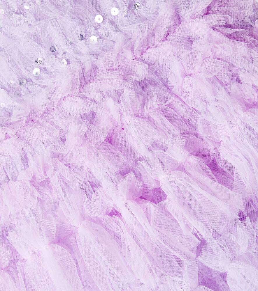 Платье из тюля с декором в стиле Blue Jean Tutu Du Monde, Pastel Lilac Mix — фото 2