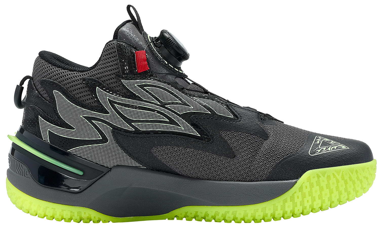 Детские баскетбольные кроссовки GS Low-top Charcoal Gray Peak, серый — фото 2