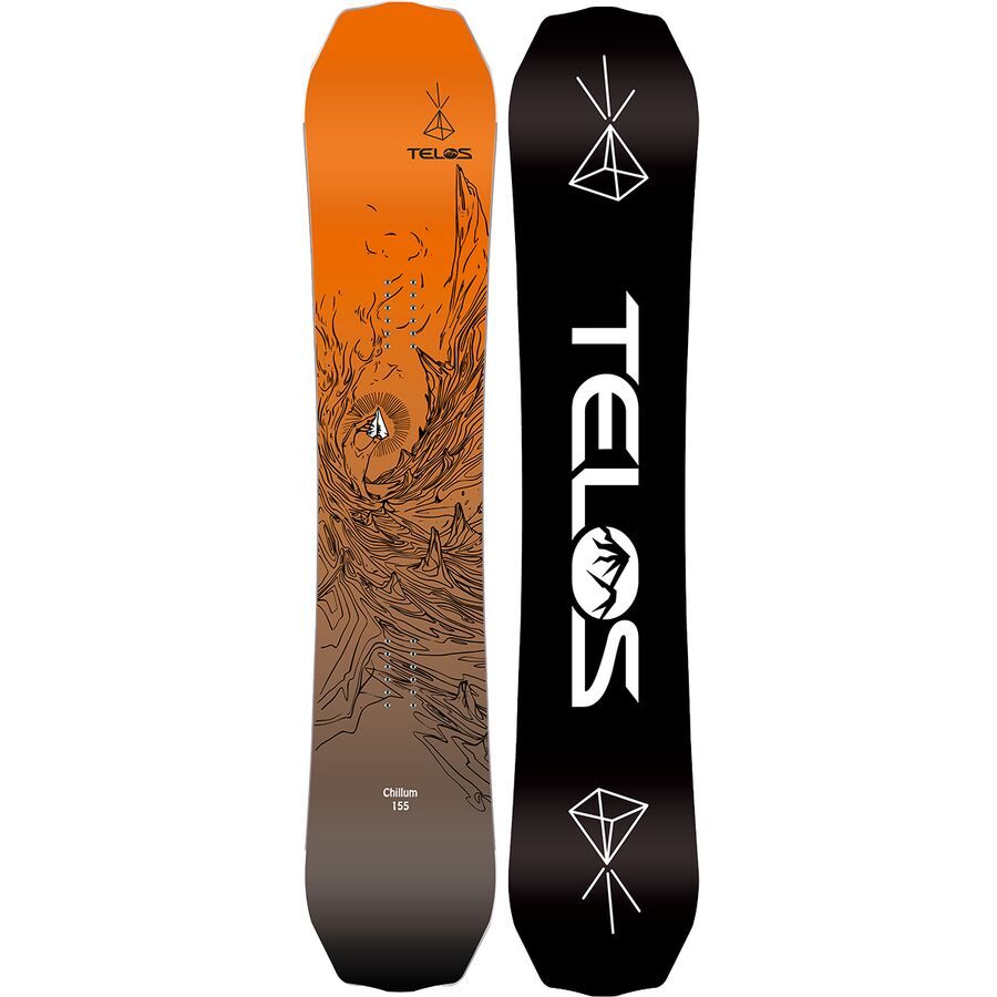 

Сноуборд Telos Snowboards Chillum Twin Telos Snowboards, Orange