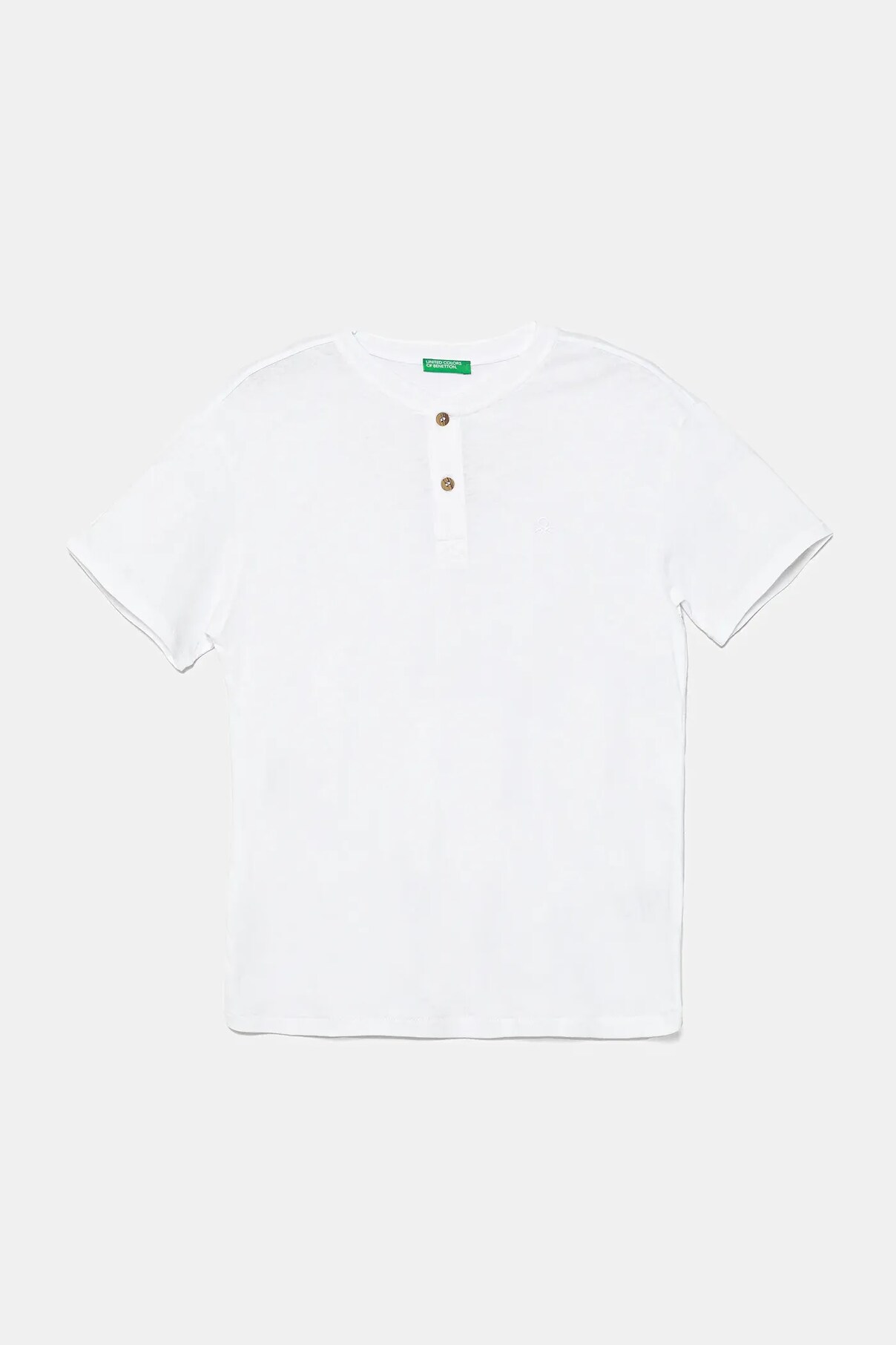 

Футболка из льняной смеси для детей United Colors Of Benetton, белый
