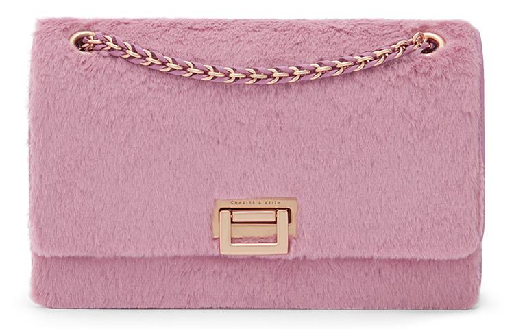 

Маленькая квадратная сумка через плечо PU Женская Многоцветная CHARLES&KEITH, Павлин Павлин Грин