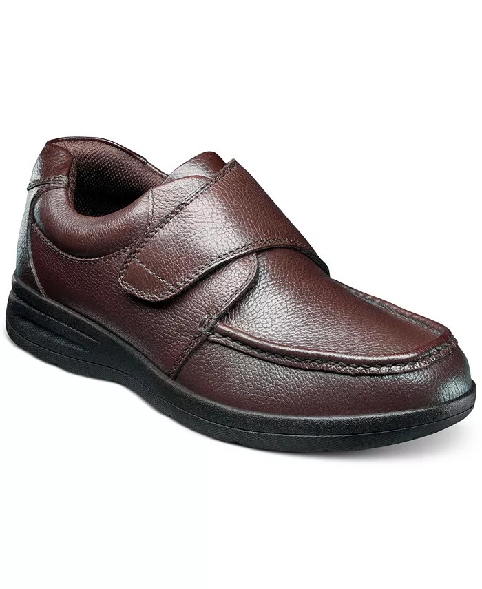 

Мужские лоферы Cam-Strap Moc-Toe на легкой подошве Nunn Bush, коричневый