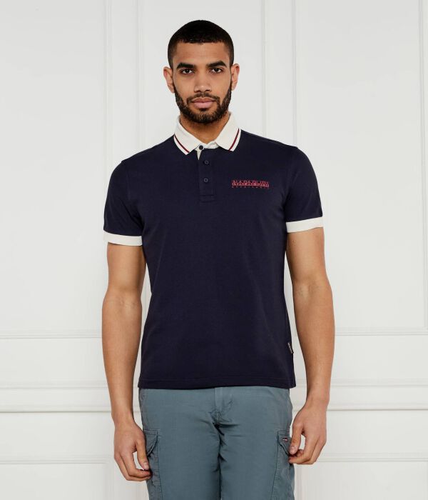 

Рубашка поло Relaxed fit Napapijri, синий