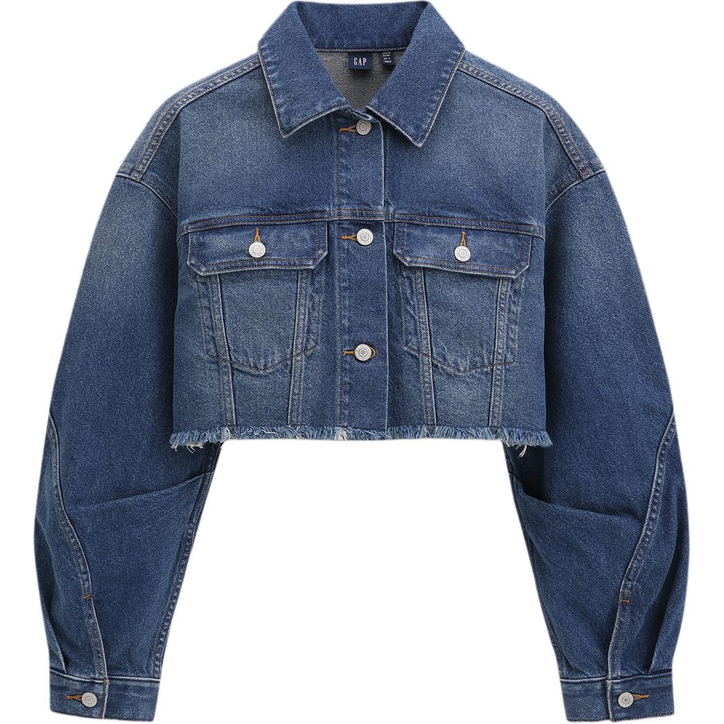 Джинсовая куртка женская Medium Washed GAP, Medium Washed