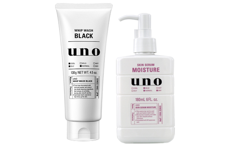 

Мужской набор для ухода за кожей, очищающее средство с углем Charcoal Purifying Cleanser 130г + увлажняющие сыворотки Moisturizing Serums 180мл Uno