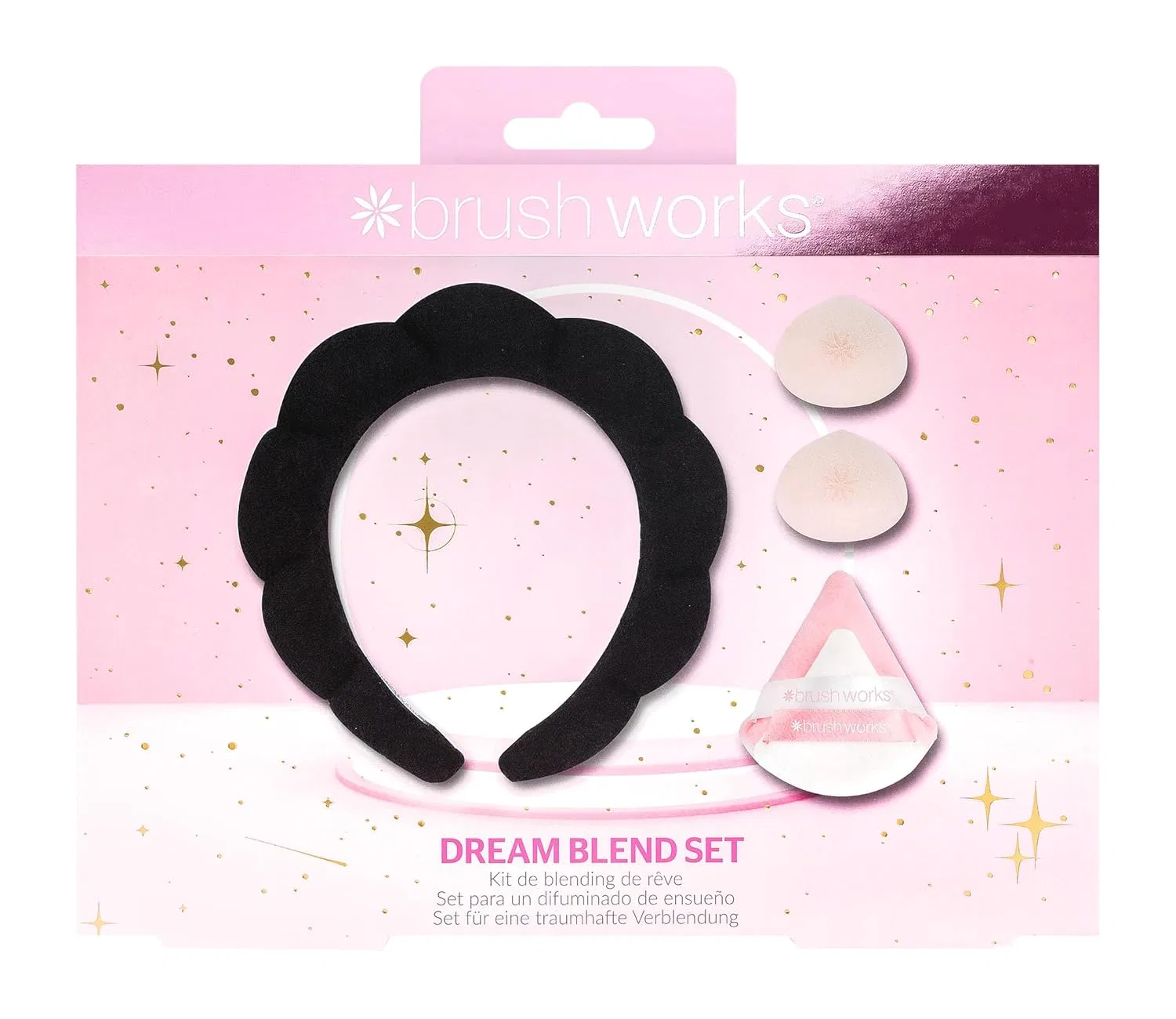 Набор для макияжа Brushworks Dream Blend, черный Brushworks