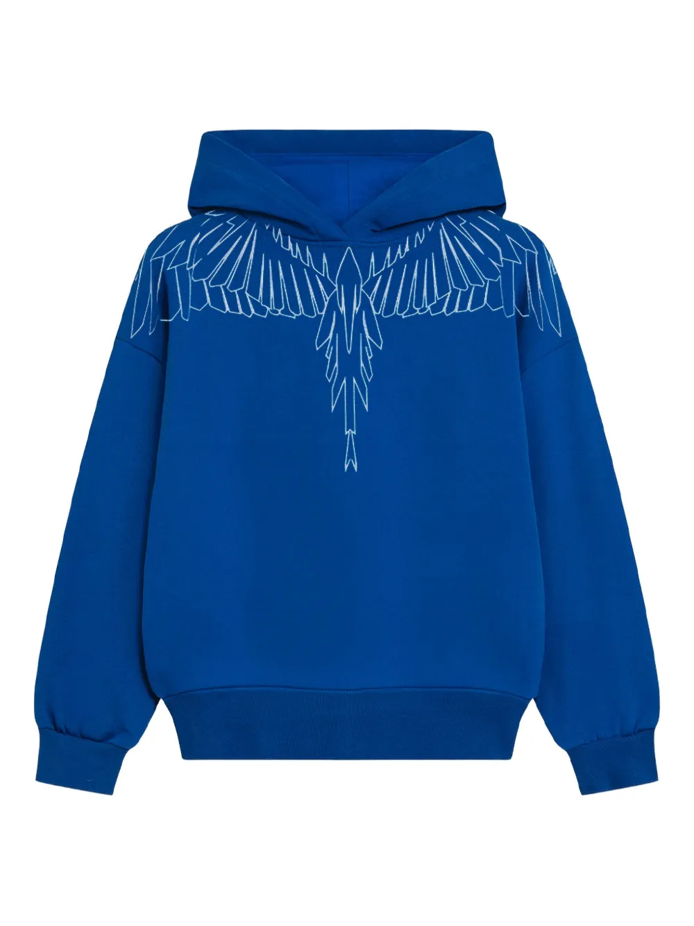 

Худи с геометричным принтом County Of Milan Kids, синий