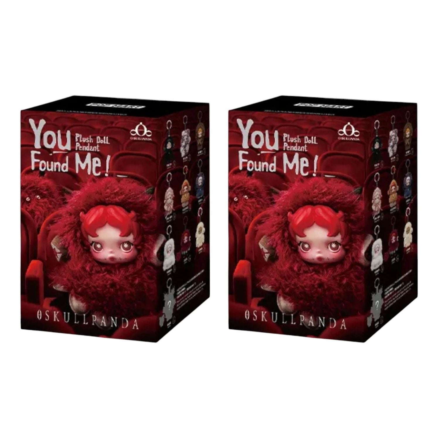 

Мягкая кукла-подвеска Pop Mart Skullpanda You Found Me в запечатанной коробке (2 штуки в закрытой упаковке)