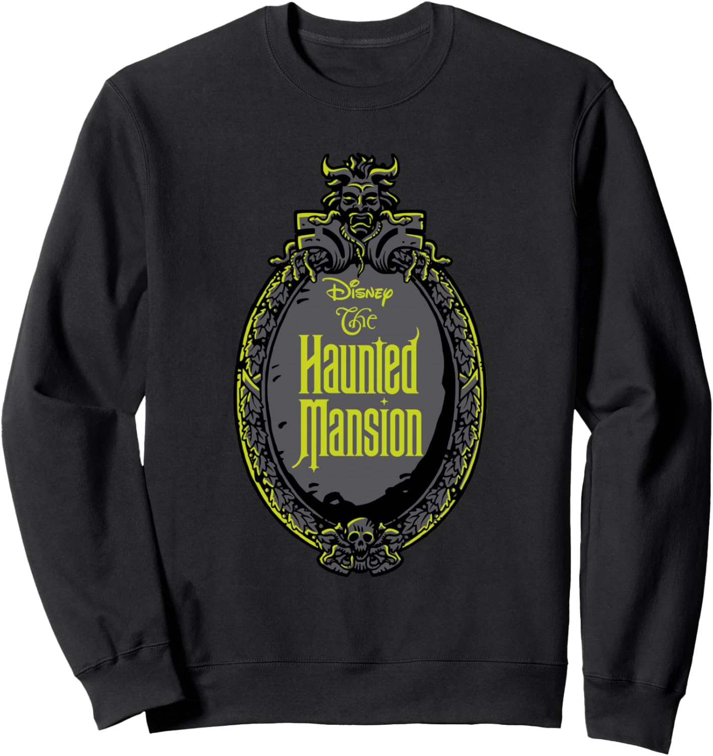 

Толстовка с культовым логотипом Haunted Mansion и Haunted Mirror, черная Disney, Черный, Толстовка с культовым логотипом Haunted Mansion и Haunted Mirror, черная Disney