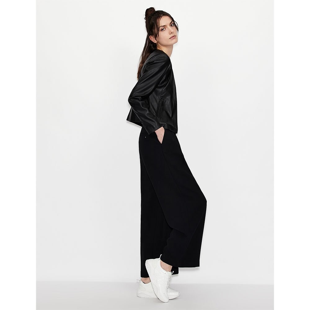 

Куртка Armani Exchange 8NYB03_YNVLZ Leather, черный