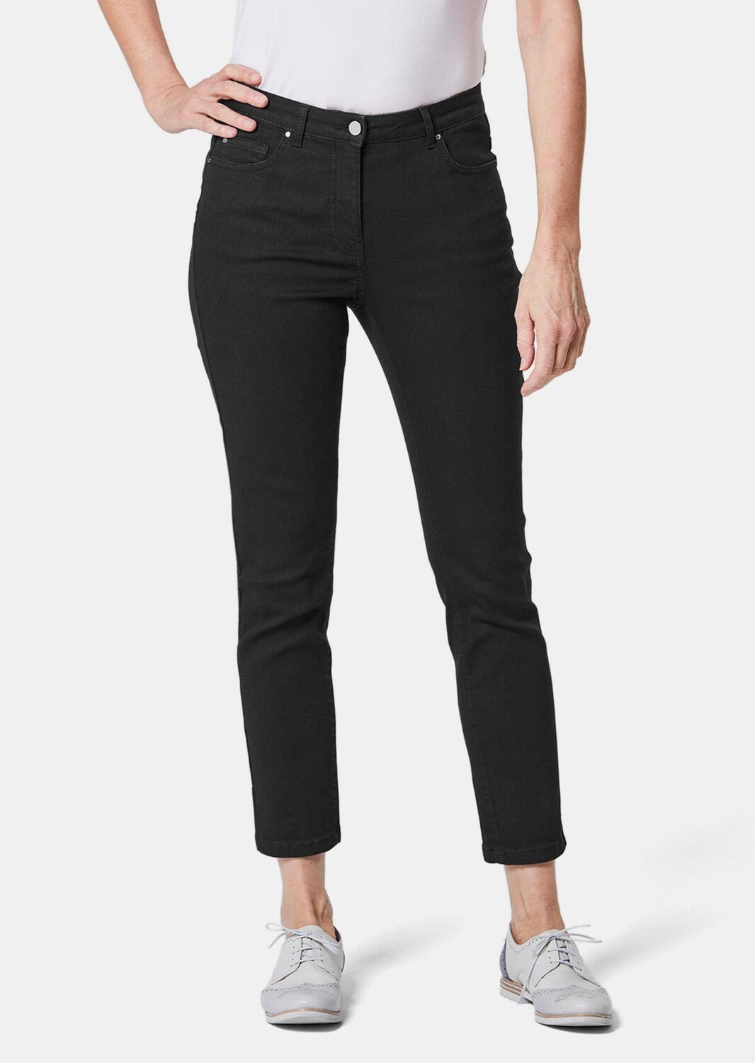 

Брюки GOLDNER 7/8 Jeanshose Bella, черный