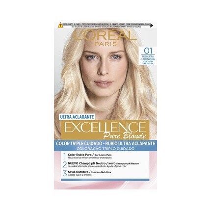 

L'oreal Excellence Крем-краска для волос № 01 Чистый блондин 23г L'Oréal Paris
