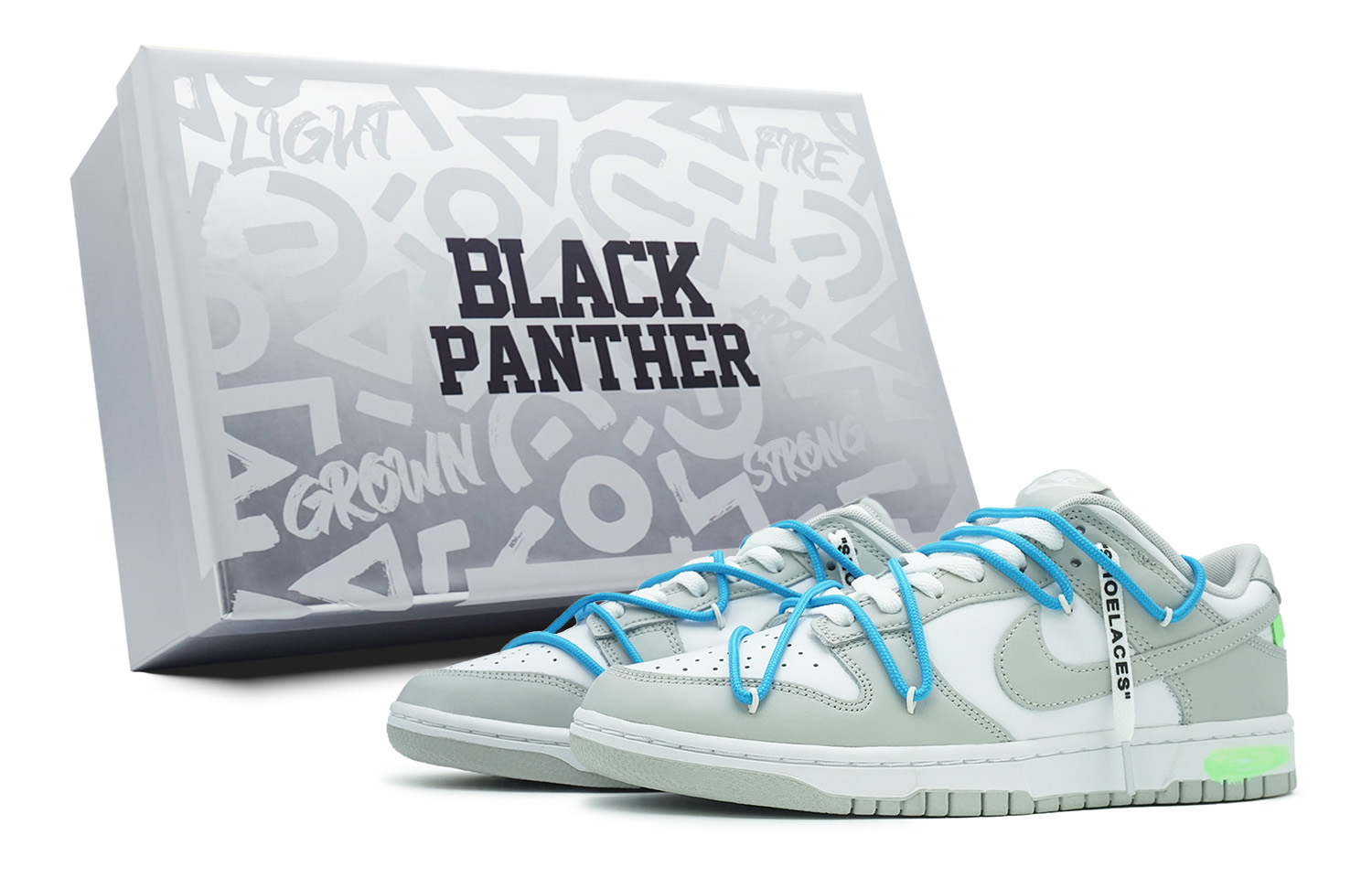 

Nike Кроссовки для скейтбординга Dunk, износостойкие, серо-белые, мужские