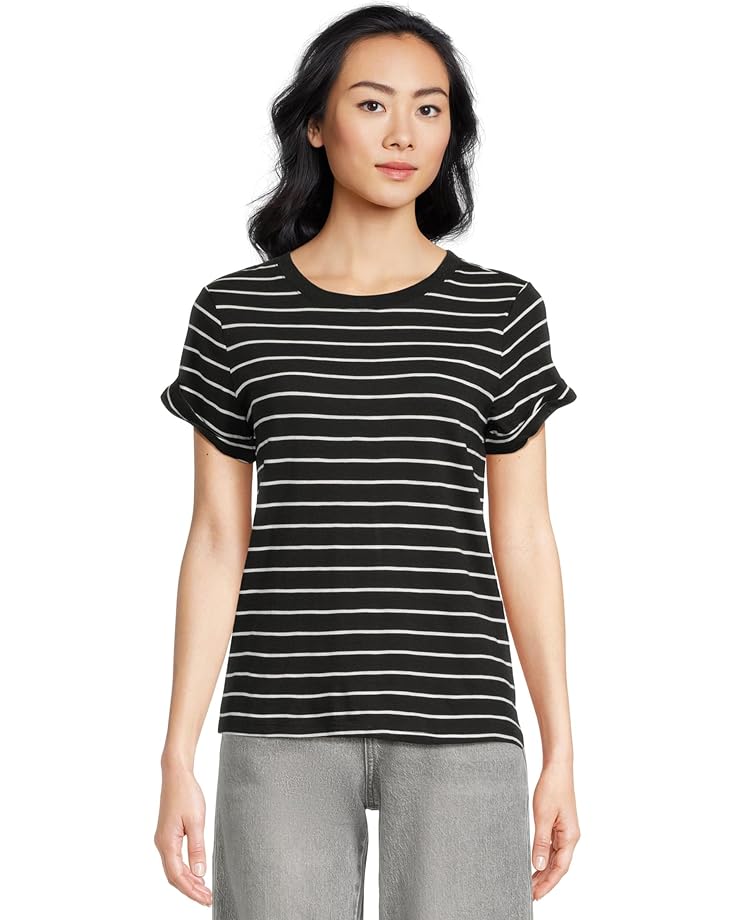 

Футболка Sanctuary Perfect Tee Remix, цвет Black/White Stripe 5