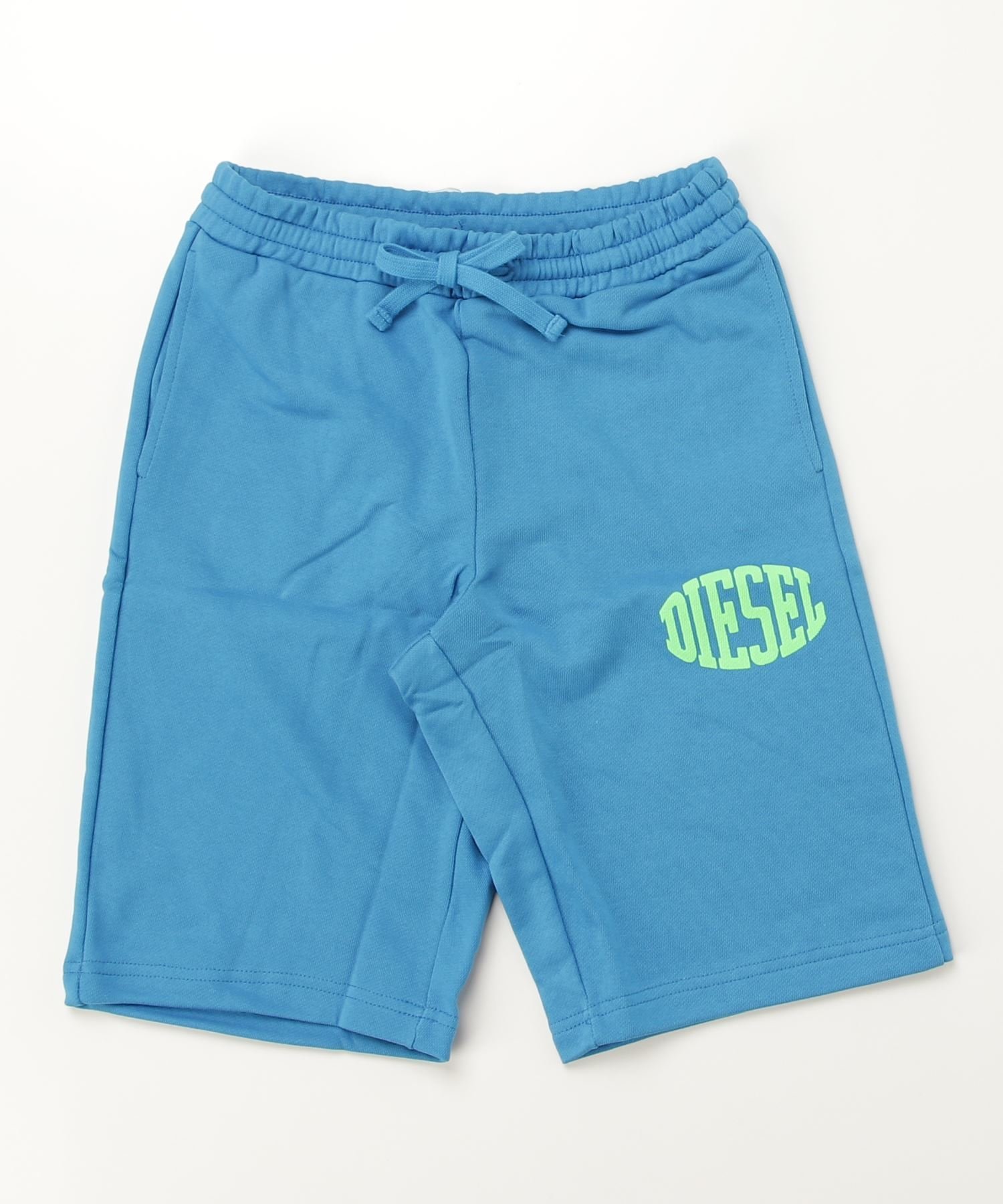 Детские спортивные шорты с логотипом бренда DIESEL, Blue