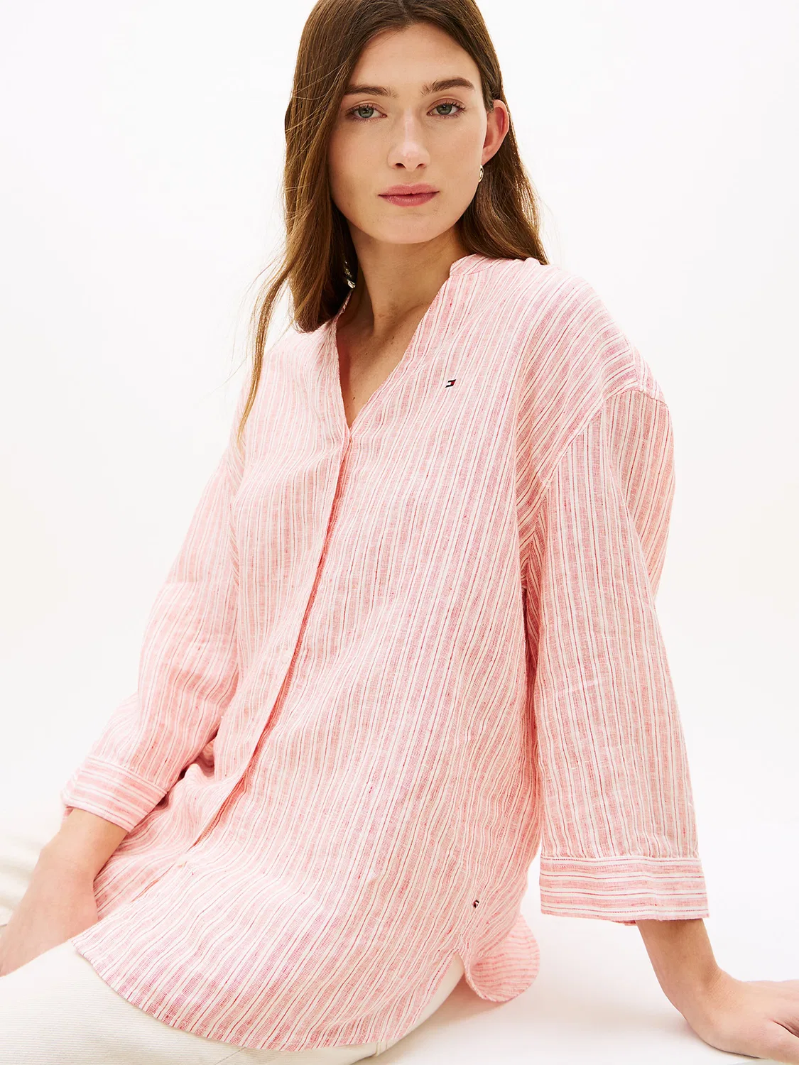 Блузка Tommy Hilfiger, Pink — фото 3