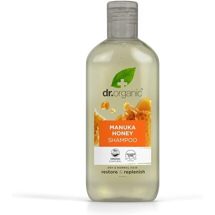 

Dr Organic Manuka Шампунь Натуральный вегетарианский Не содержит парабенов и SLS Экологичная перерабатываемая упаковка 265 мл