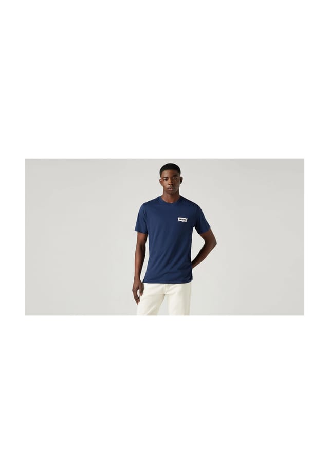 

Хлопковая футболка Levi'S, синий