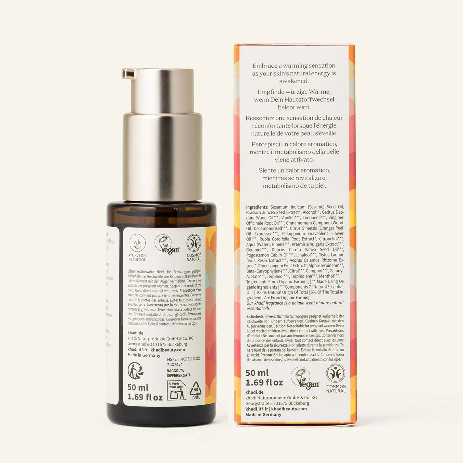 Аюрведическое масло для тела «SPICY CELL-LITE» от khadi Khadi — фото 3