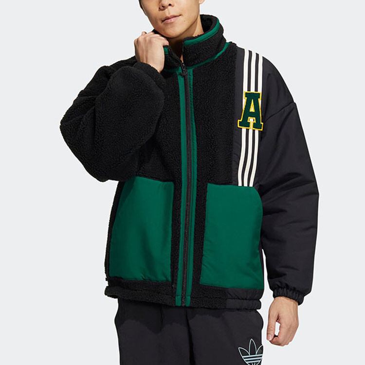 Бархатная куртка унисекс многоцветная Adidas Originals, цвет Multicolor — фото 2