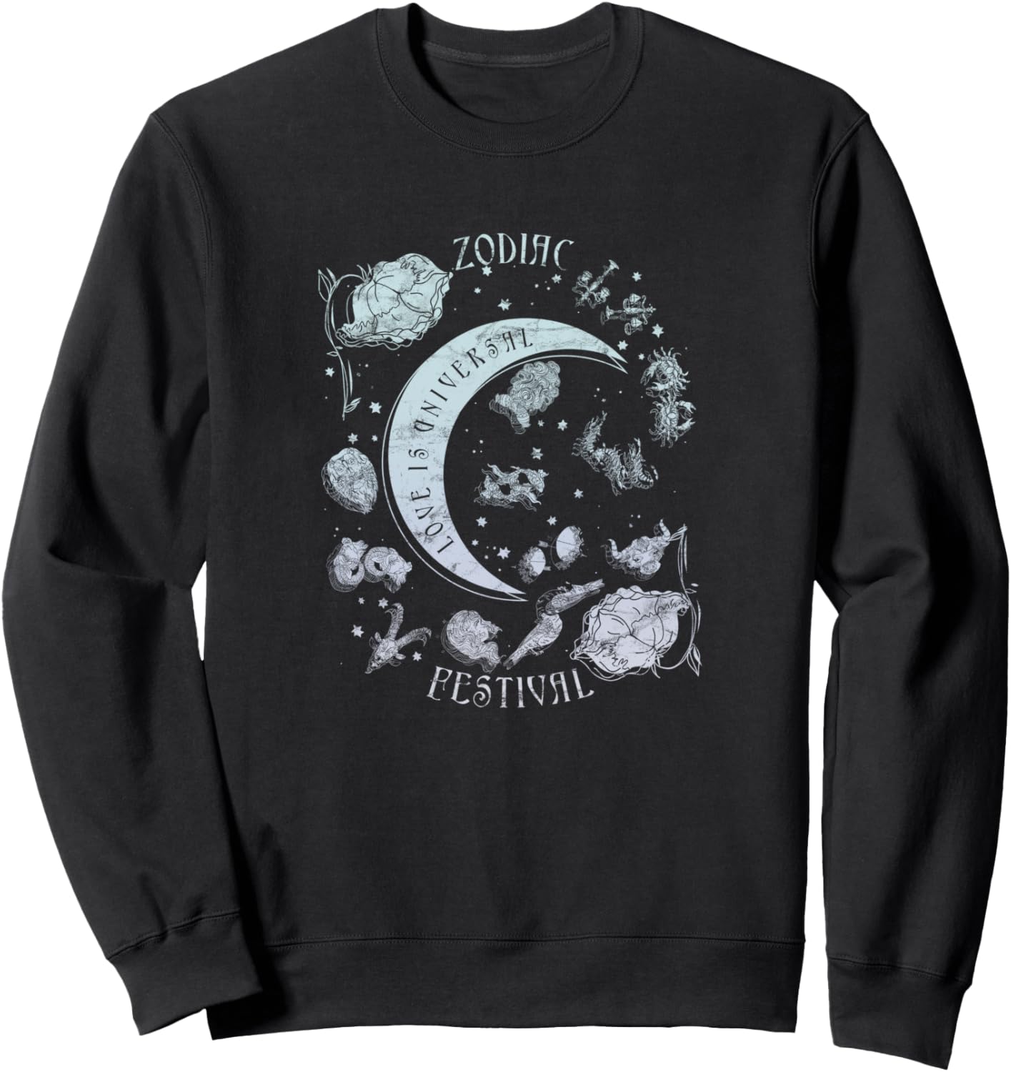 

Толстовка с изображением луны и роз, посвященная зодиакальному празднику, черная Trendy Apparel, Черный, Толстовка с изображением луны и роз, посвященная зодиакальному празднику, черная Trendy Apparel