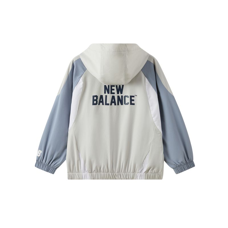 Куртка NB для детей 3-7 лет New Balance, светло-серый — фото 2