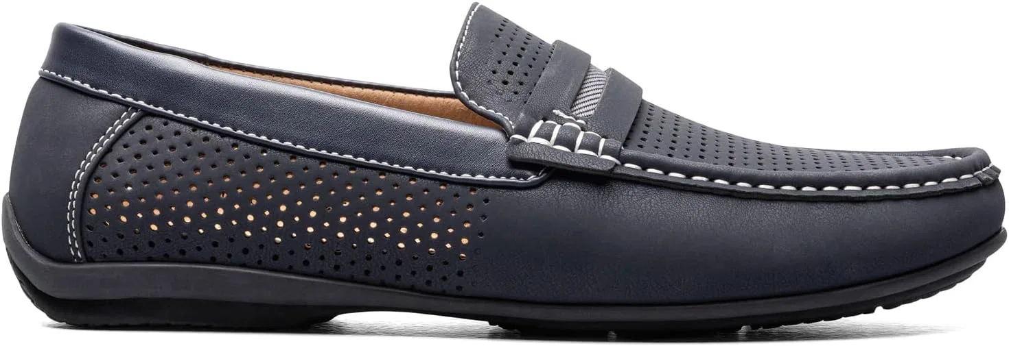 Туфли Stacy Adams Herren Corby Fahrer-Slipper, Navy — фото 3