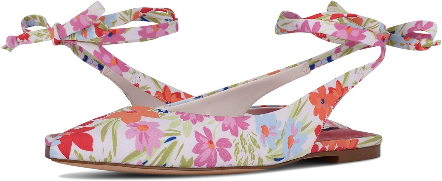 

Туфли на плоской подошве Nine West Bop 2, цвет White Floral