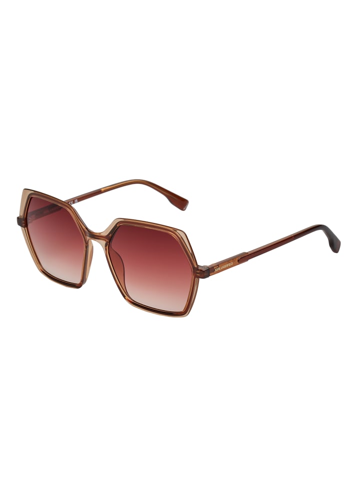 

Солнцезащитные очки Karl Lagerfeld sunglasses, коричневый