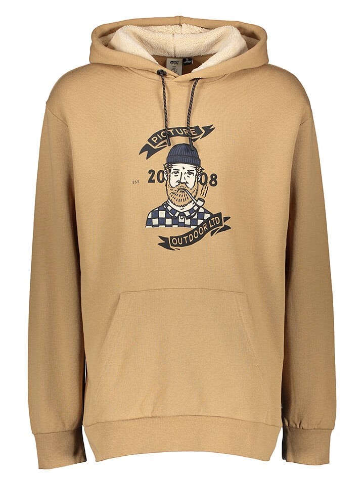 

Толстовка PICTURE Hoodie Chucie, бежевый