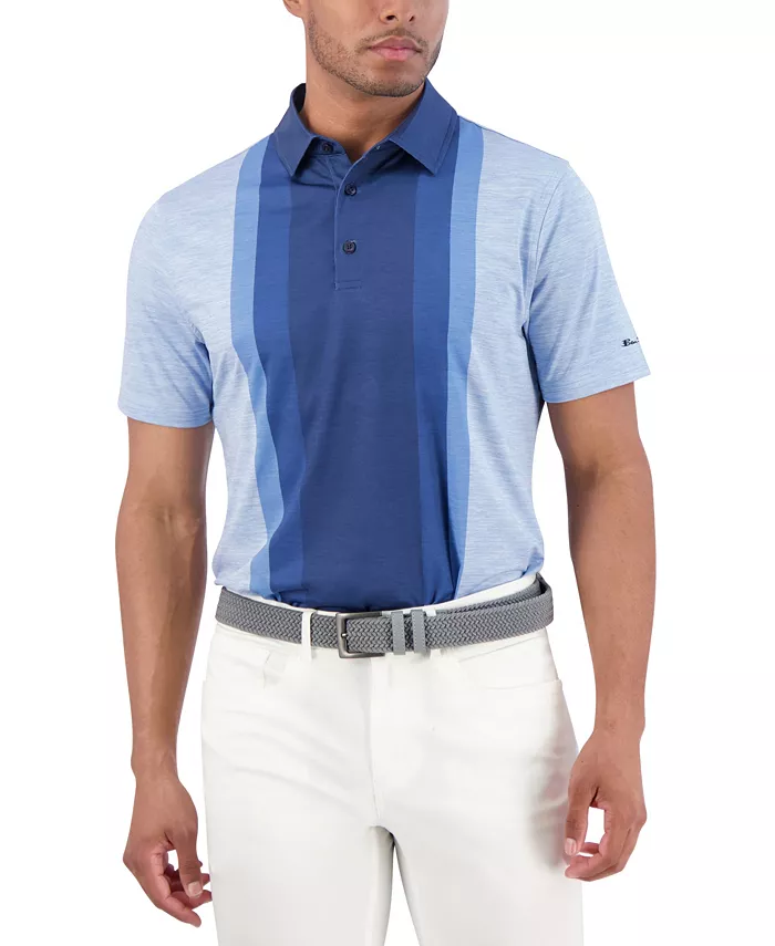 

Мужская поло для гольфа Vertical Stripes в спортивном крое Ben Sherman, синий