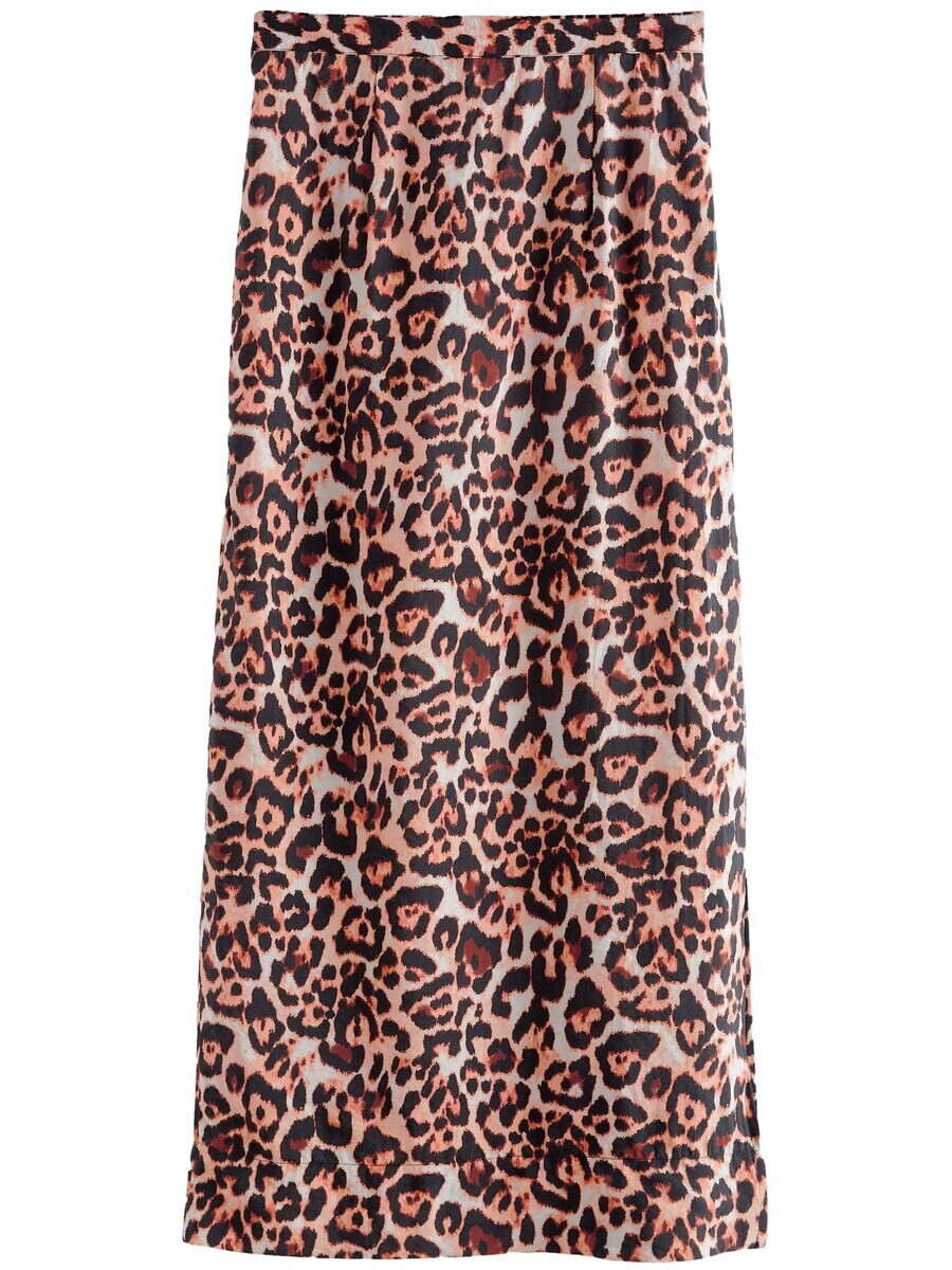 

Юбка макси Next Skirt, коричневый