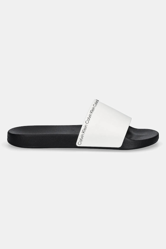 

Шлепанцы POOL SLIDE резиновые Calvin Klein, белый